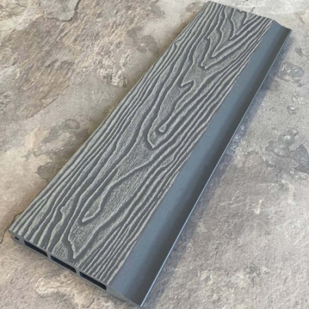 Заборная панель шип-паз EasyDecking Wood-X 146х20 Серый 3D