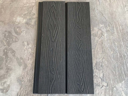 Заборная панель шип-паз EasyDecking Wood-X 146х20 Черное дерево 3D
