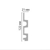 Декоративная панель ECO LINE WOOD  D302-438D/10 122*21*2900