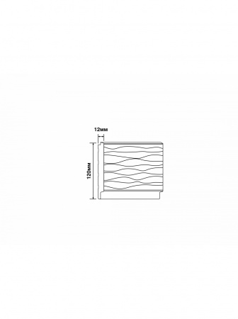 3D панель HIWOOD® LV127W GR15K