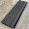 Заборная панель шип-паз EasyDecking Wood-X 146х20 Черное дерево 3D