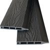 Заборная панель шип-паз EasyDecking Wood-X 146х20 Черное дерево 3D