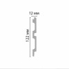 Декоративная панель  ECO LINE STONE  D319-1629/22 122*12*2900