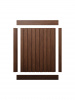 3D панель HIWOOD® LV124 BR396