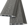 Заборная панель шип-паз EasyDecking Wood-X 146х20 Серый 3D