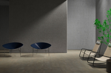 Текстурированные стеновые панели из пробки /Матовый/Mat, /Базальт/Basalt, 900 x 300 x 4